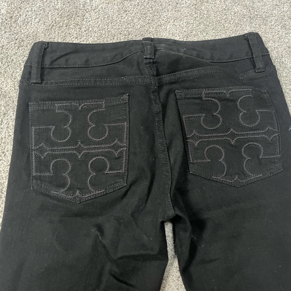 Tory Burch Black Skinny Jeans - Picture 6 of 6